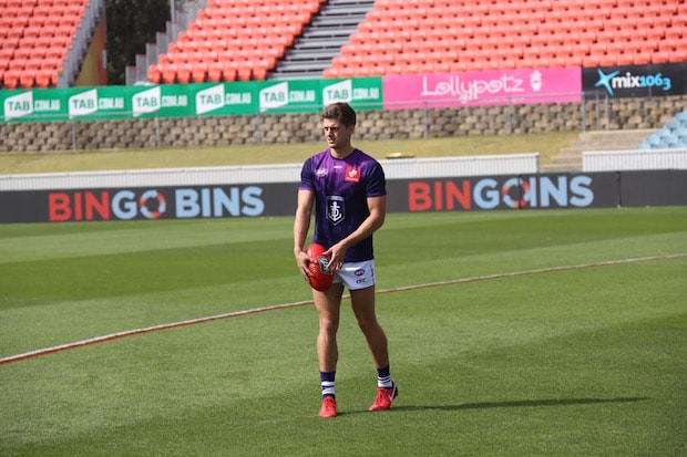 TUCKER_IMG.jpg Darcy Tucker comes in for Ed Langdon after an impressive two weeks in the WAFL. - Fremantle Dockers,UNSW Canberra Oval,GWS Giants,Ed Langdon,Darcy Tucker